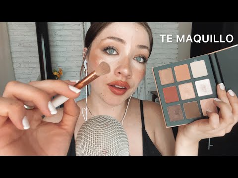 Asmr cerca del mic / Te maquillo 🎨 Asmr argentina 💤