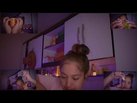 ASMR Massagem nos pés doloridos e cansados depois de um dia cheio (com gel, batidas com pressão)🌿✨