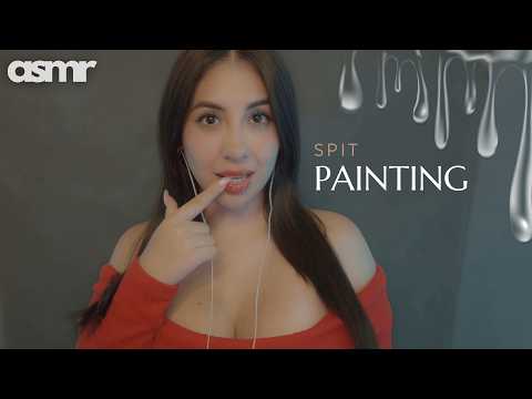 ASMR | Spit Painting: Sonidos Húmedos para Dormir Profundo 💤