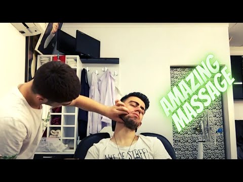 ASMR MASSAGE  BARBER RELAXING MASSAGE #ASMR #YOUNG #BARBER #2020