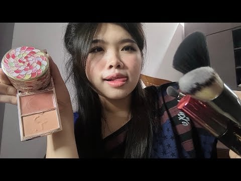 Asmr roleplay Makeup nhanh cho bạn đi tiệc 🎭💋💄