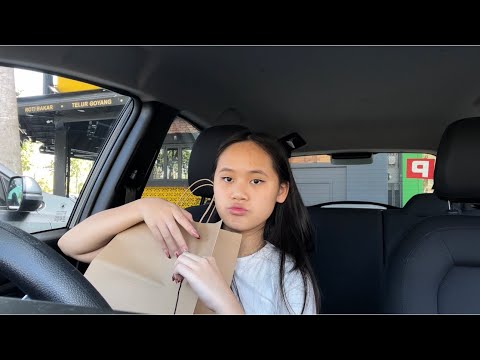 ASMR in my car (public asmr)