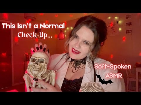 Vampire Doctor Examines You 🧛🩸 | Soft-Spoken ASMR Roleplay (Transylvanian Accent)
