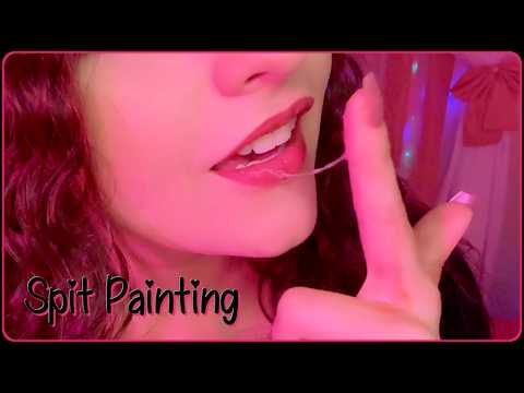 ASMR ~ another Spit Painting for you! ♥