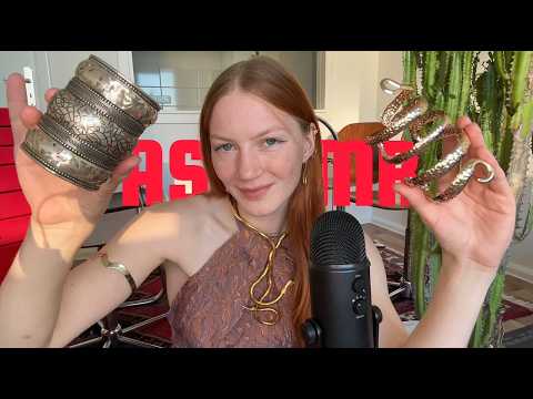 German ASMR •⩊• meine Schmucksammlung Pt. 2 (show & tell, whispering)