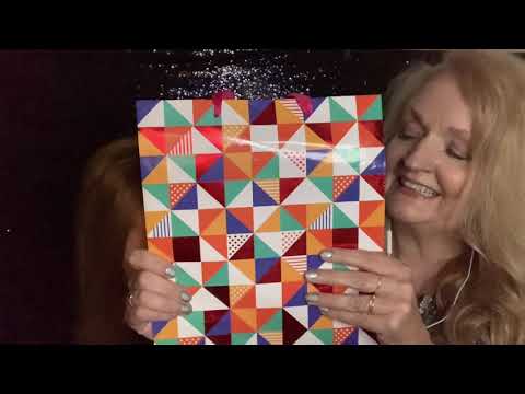 ASMR Tingly Mask / Scarf Clothing Store Role Play Whispered