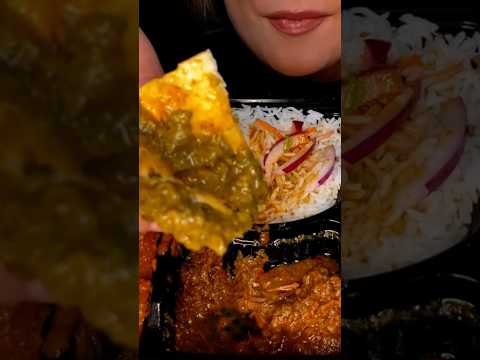 EATING INDIAN FOOD #asmr #food  #indianfood