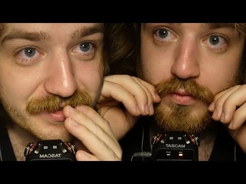 3 Levels of Beard Scratching ASMR [Hair Scratching Sounds]