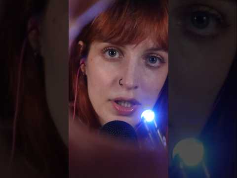ASMR CRANIAL NERVE EXAM #asmr #relax #asmrforsleep #asmrsounds #asmrvideo
