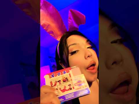BAZOOKA GUM ASMR | squishy chewing unboxing sounds #asmr #bubblegum