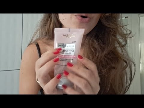 asmr produtos finalizados| sons de boca, tapping e conversa 