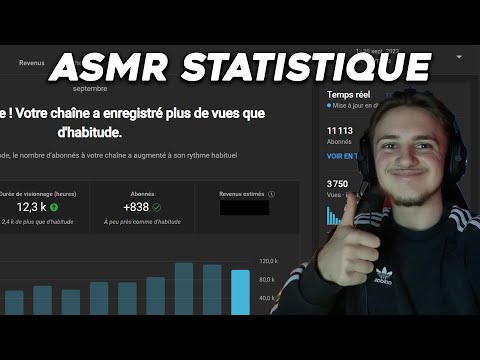 ASMR - Statistique du Mois de Septembre (incroyable)