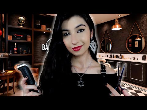 ASMR BARBEARIA - CORTE DE CABELO 💈