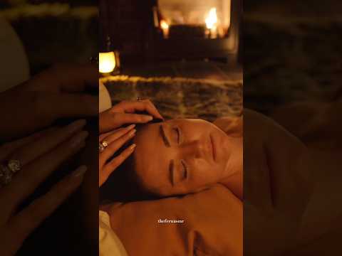 Christmas cottage relaxation on @POVbyFernAsmr 😴🕯️ #asmr #sleep #relax with @ASMRwithCharlette