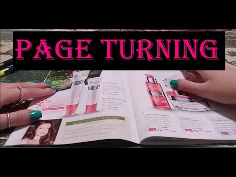 ASMR 💖 Page Turning [ Yves Rocher ] 📕✨ Intense Whispering 😴