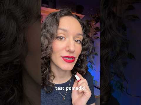 test pomadki | asmr po polsku 👄💄