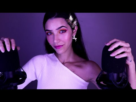 ASMR Closeup Whispers & Scratching Your Brain