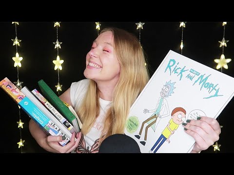 ASMR My Favourite Books (Whispering, Tapping, Page Turning)