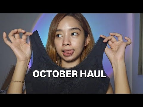 ASMR October Haul 👜