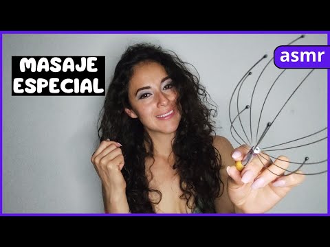 Te HAGO un MASAJE MUY LINDO + SORPRESITA 💞💋 | ASMR en español