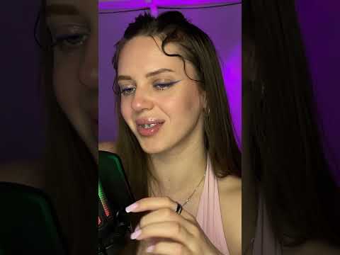 ASMR | Braces Girl & Her Nails Tapping Sound