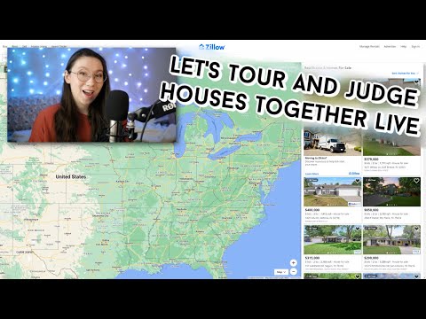 ASMR 🏡 Touring EXPENSIVE Homes Together LIVE! 🏡