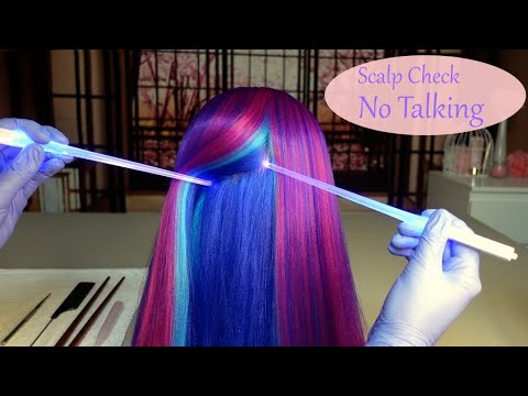 ASMR Sleep-Inducing Scalp Check (No Talking)