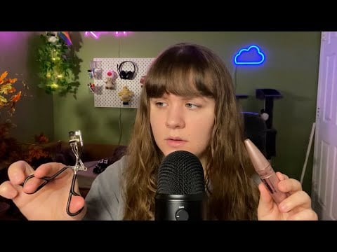 ASMR Doing Your Makeup Roleplay (but I don't know what I'm doing)