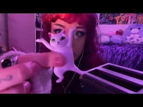 💤ONE HOUR: 60+ RARE & UNIQUE ASMR TRIGGERS!(Occasionally violent, consistently weird & chaotic)⛓️💡🐓💤