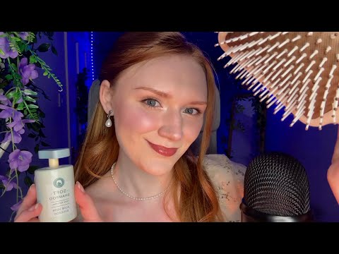 ASMR live💆Personal attention, Spit painting, Coconut rain😴