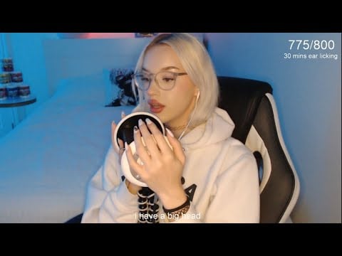 FUN ASMR (tapping, breathing, licking) *use headphones*
