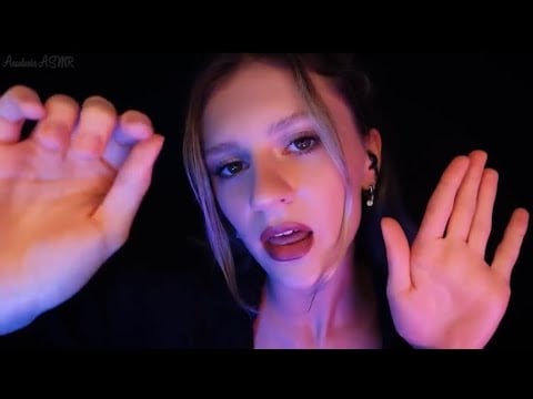 SPIT PAINTING + SPOOLIE NIBBLING ASMR (Anastasia ASMR)