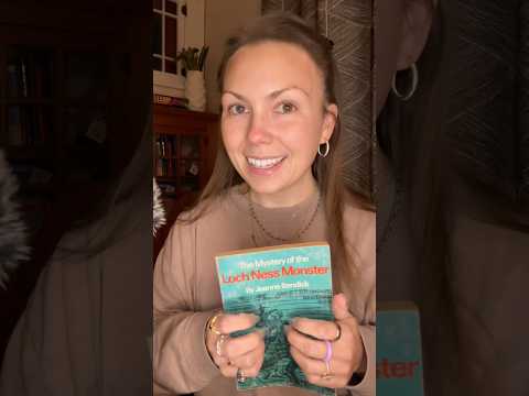 ASMR/ 70s Loch Ness Monster book 🦕 #lochnessmonster #asmr #bestlifebybrooke #asmrtingles #bookasmr