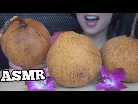 ASMR SANTOL FRUIT (EATING SOUNDS) NO TALKING | SAS-ASMR