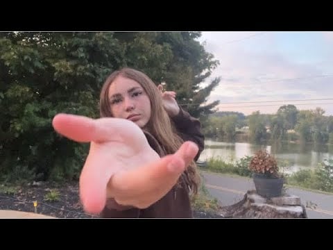Relaxing Hand & Camera Movements~ASMR~nature/Outside