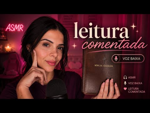ASMR LEITURA “OS DEZ MANDAMENTOS” 