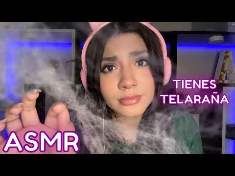 ASMR en ESPAÑOL / TIENES TELARAÑA en tu CARITA / DÉJAME SACÁRTELA (extremadamente RELAJANTE)