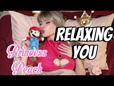 Let me take care of you / Princess Peach cosplay / soft spoken / ASMR /