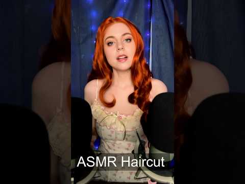 The FASTEST ASMR Haircut #shorts #ASMR #ASMRSounds
