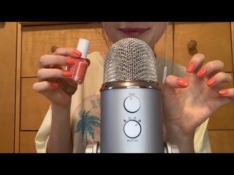 ASMR Painting My Nails For Fall 🍂