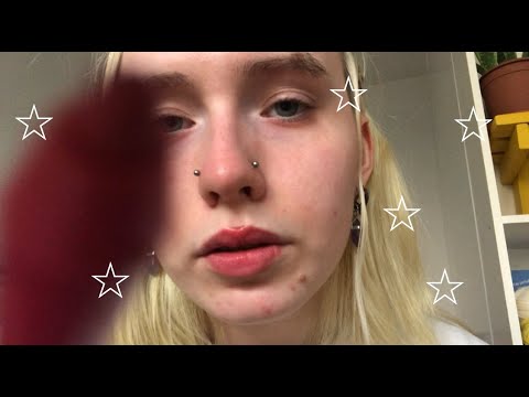 1 min halloween makeup asmr