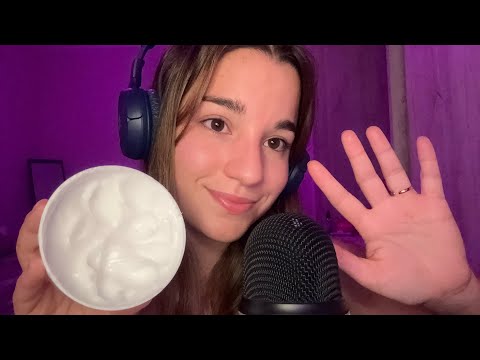 ASMR HAND SOUNDS CON CREMA 🫶🏻