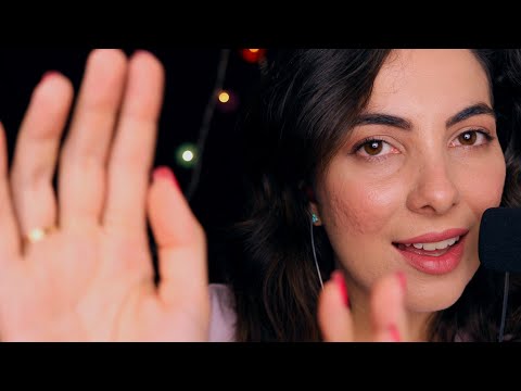 ASMR: SONS COM A BOCA E CÂMERA TOUCHING - TUC-TUC, BLINK BLINK, LICK LICK - Sweet Carol