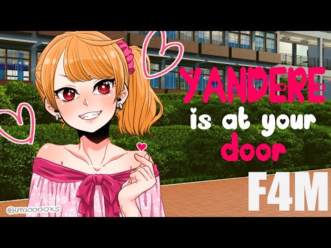 Your Yandere colleague only wants your happiness 𖹭 and she's at your door!!![F4M] [Audio Roleplay]
