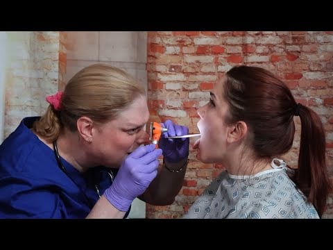 ASMR Real Person Exam, Nerve, Eyes, Skin and Hearing