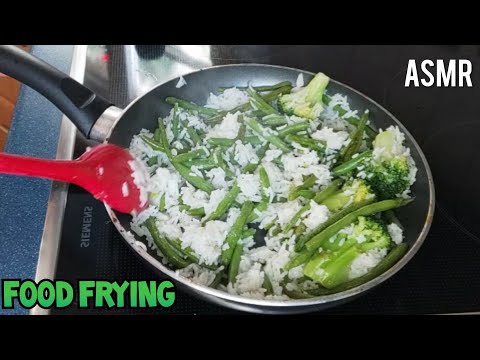 ASMR Frying Food (Sizzling Sounds, No Talking)