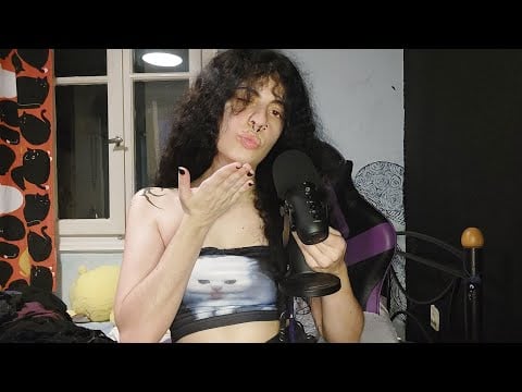 ASMR Unpredictable Fast Mouth Sounds (I cut my hair🫢)