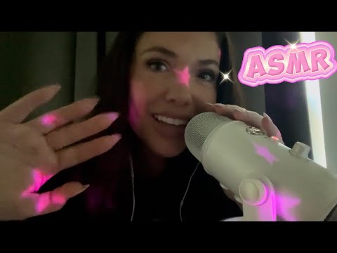 ASMR For Sleep 😴 And Relaxation / Inaudible Whispering, Mouth Sounds, Hand Movements