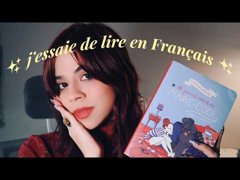 ASMR ✦ J'essaie de lire en FRANÇAIS "Le journal de Marie-Cool" PARTIE 3