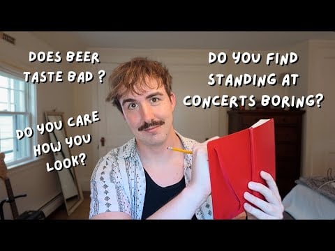 ASMR QUIZ: Would We Be Friends? | Personal Questions (soft spoken, whispered, writing sounds)